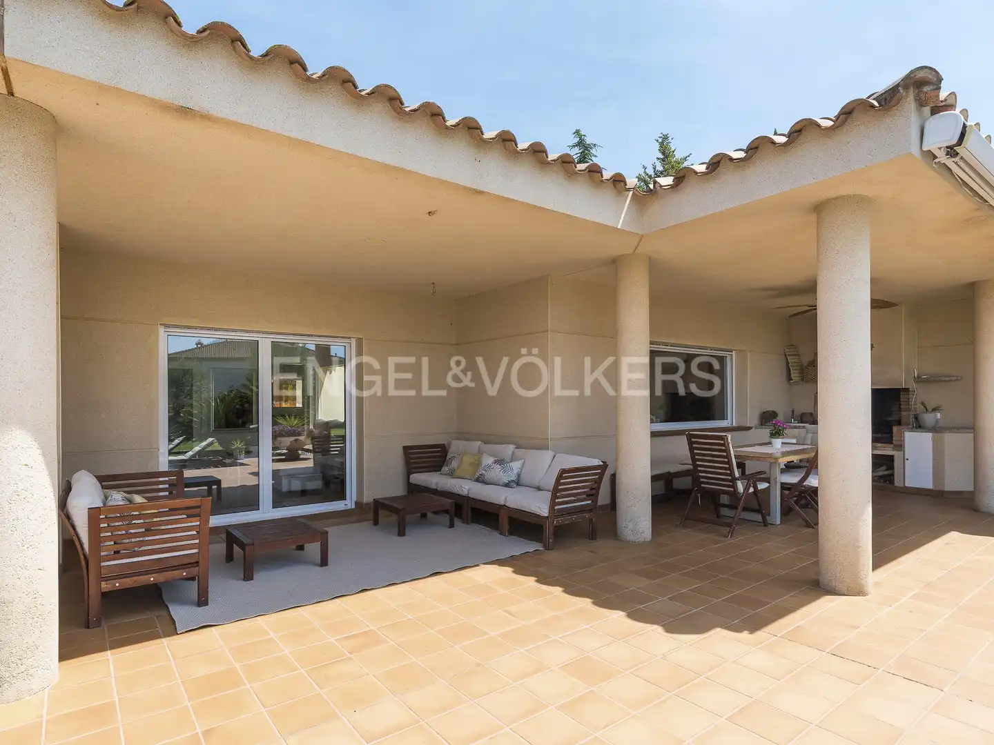 Terrassa de Casa o xalet en venda en Piera amb Aire condicionat, Calefacció i Jardí privat