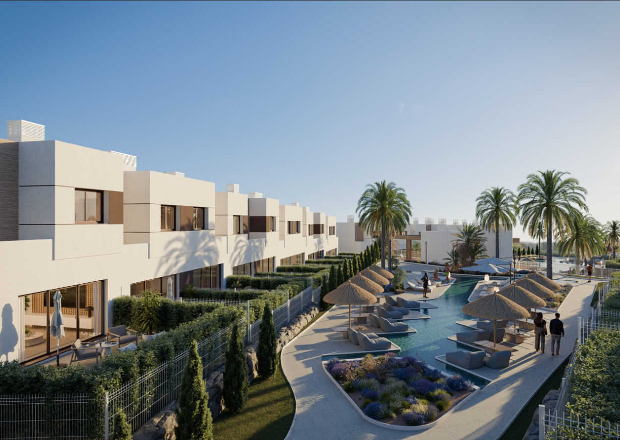 Vista exterior de Dúplex en venda en Mijas