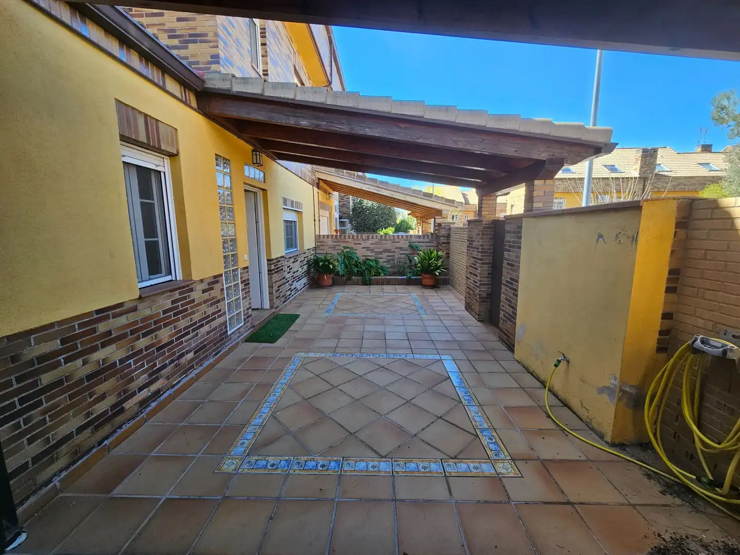 Terrace of Houses for rent in Valdemorillo  with Air Conditioner, Heating and Private garden