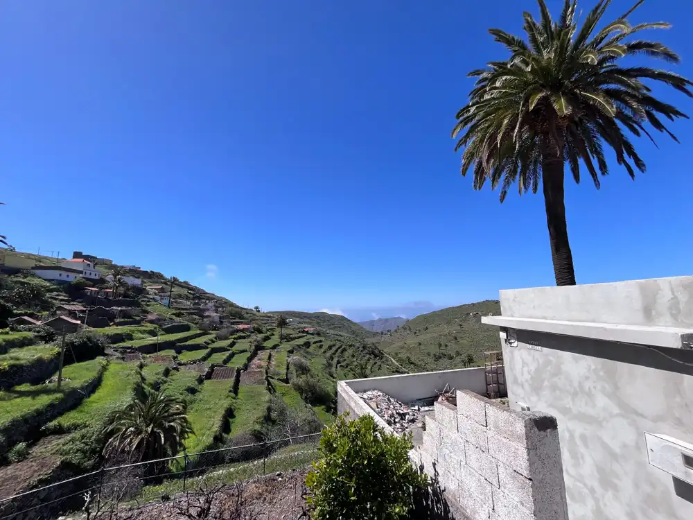 Vista exterior de Finca rústica en venta en Vallehermoso con Terraza