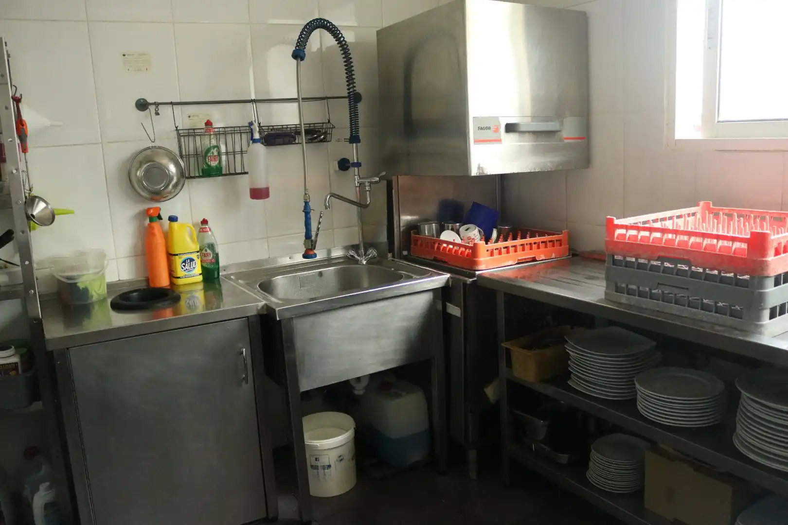 Cocina de Local en traspaso en Pilar de la Horadada con Aire acondicionado, Terraza y Amueblado