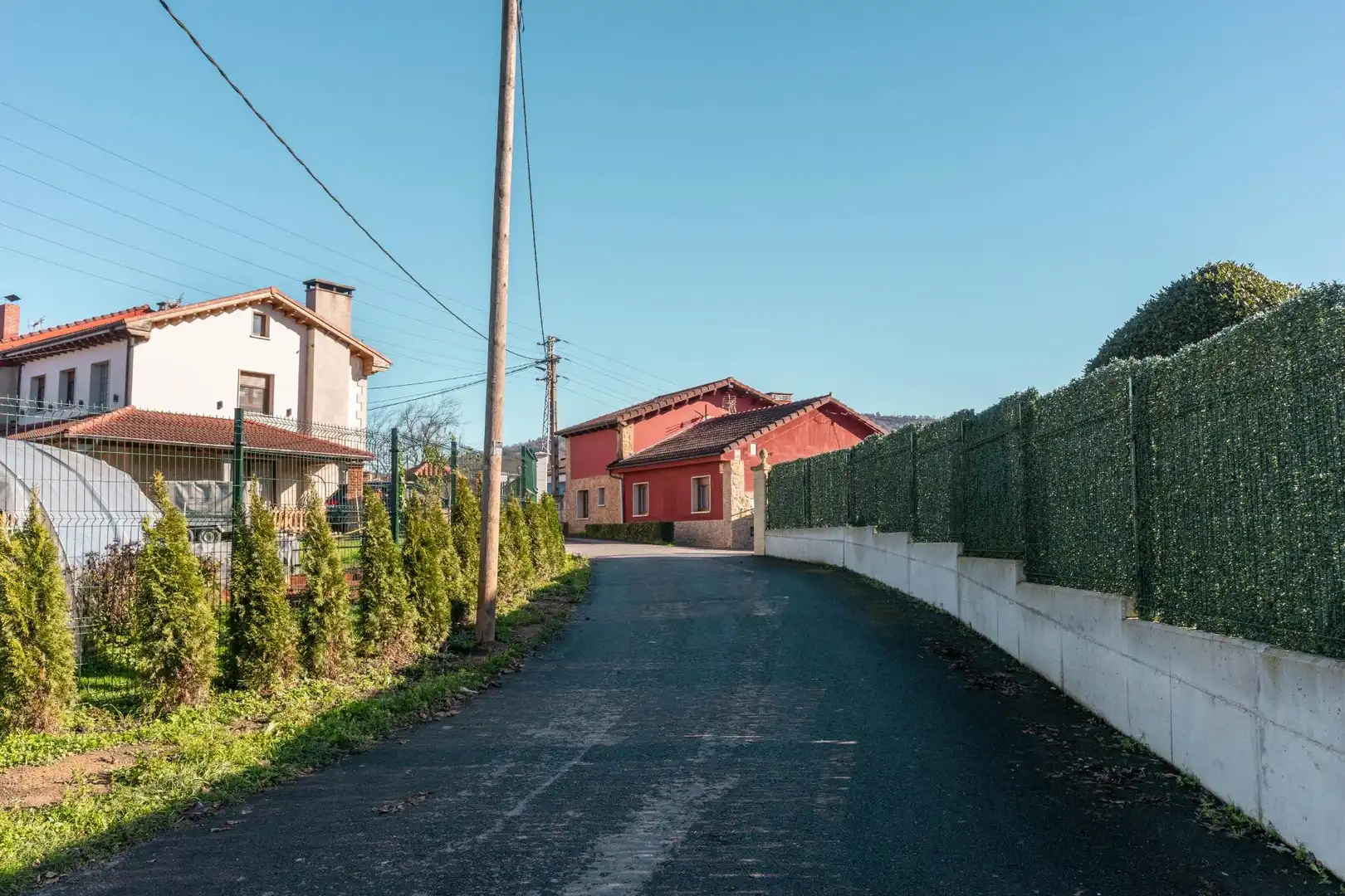 Vista exterior de Casa o xalet en venda en Langreo amb Calefacció, Jardí privat i Terrassa