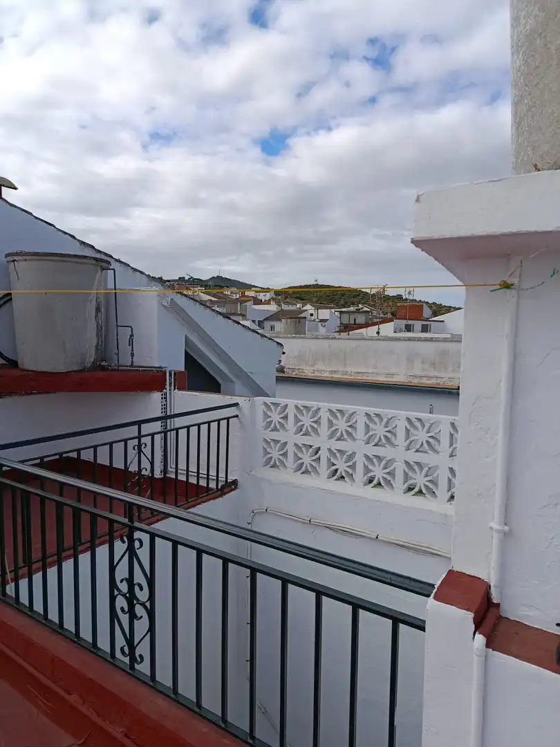 Exterior view of Flat for sale in La Puebla de los Infantes  with Air Conditioner, Terrace and Storage room