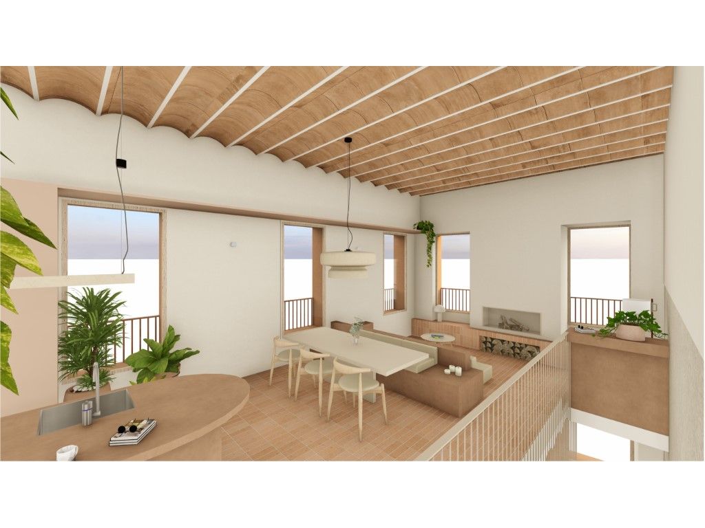 Living room of House or chalet for sale in  Barcelona Capital
