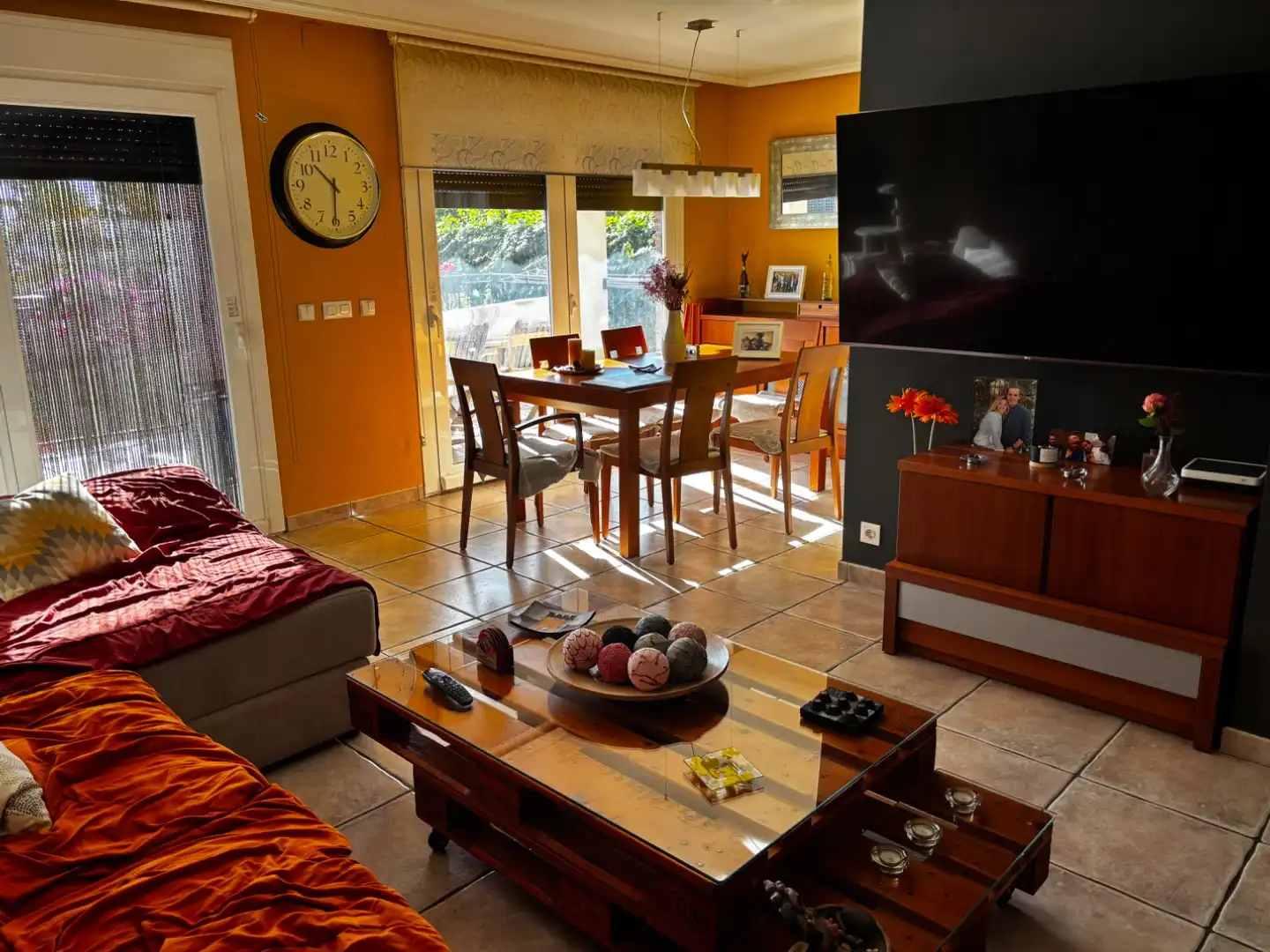 Sala de estar de Casa o chalet de alquiler en Clavijo con Aire acondicionado, Calefacción y Jardín privado