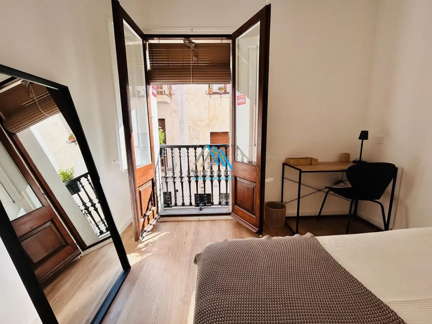 Dormitori de Apartament de lloguer en Sant Feliu de Guíxols amb Parquet i Moblat