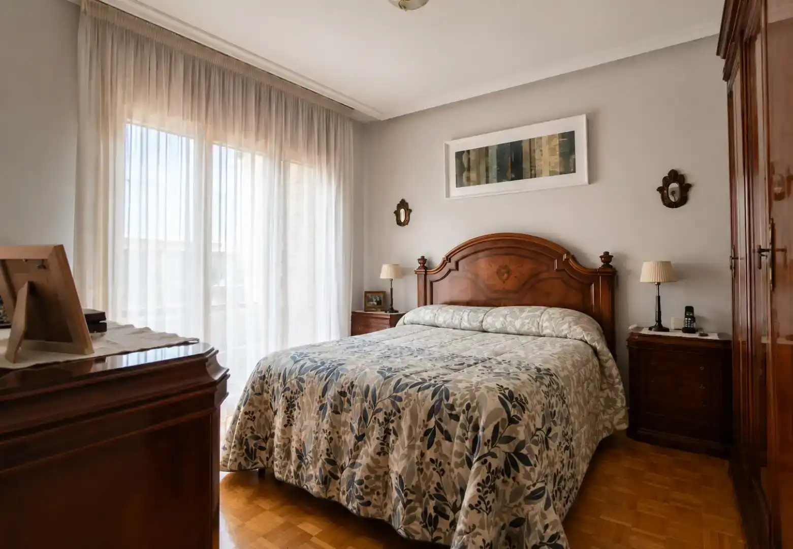 Dormitori de Pis en venda en Tudela amb Aire condicionat, Jardí privat i Parquet
