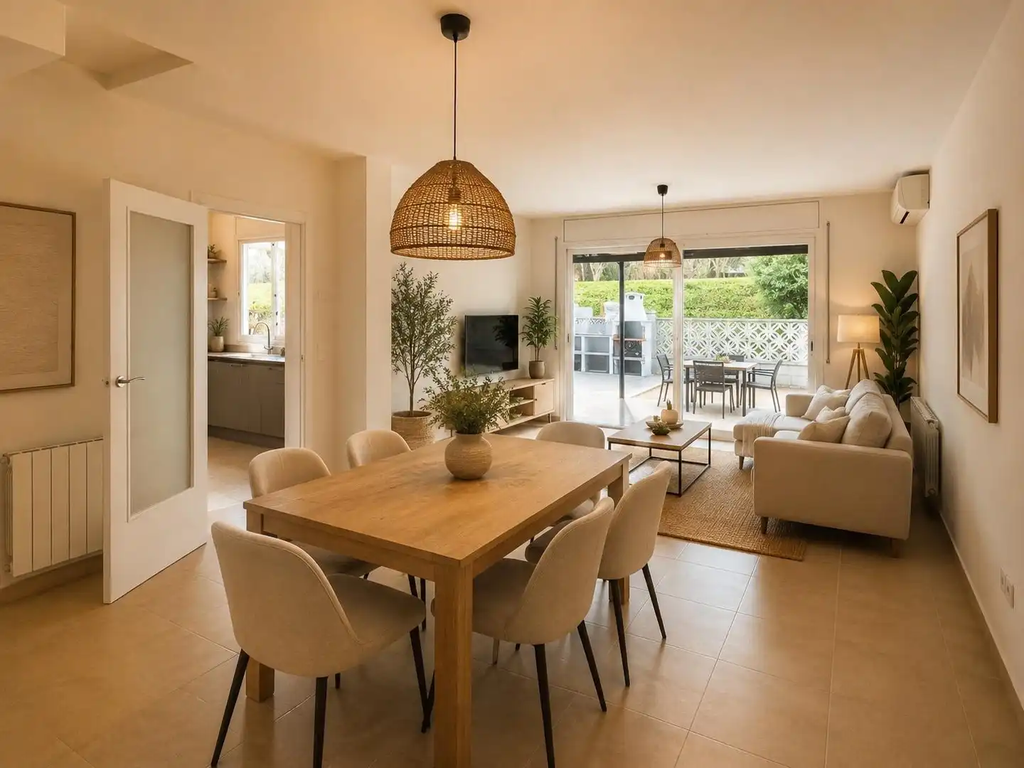 Dining room of Houses for sale in Tordera  with Air Conditioner, Heating and Private garden