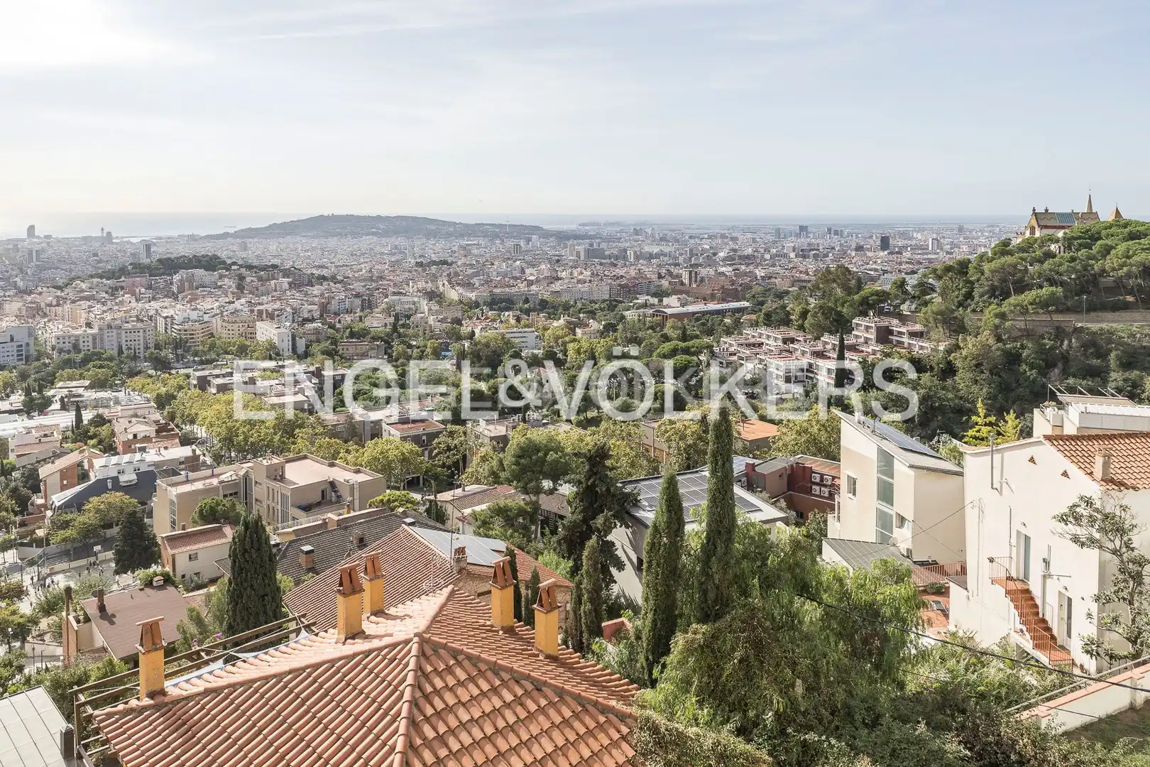 Exterior view of Houses for sale in Barcelona  with Air Conditioner, Heating and Private garden