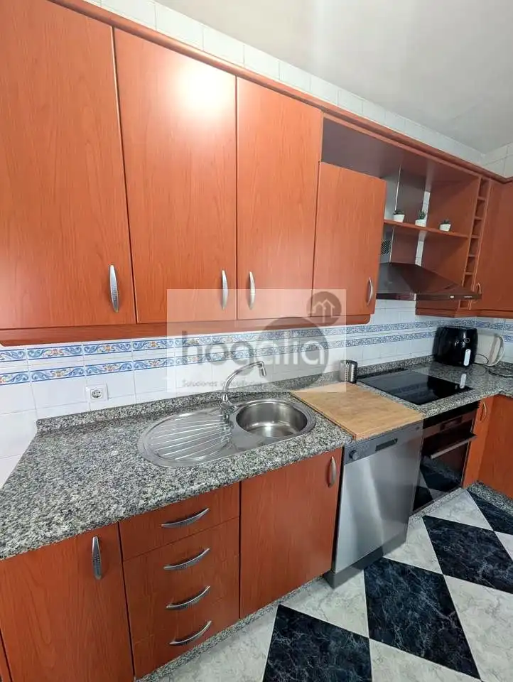Kitchen of Flat for rent in Sevilla  with Air Conditioner, Terrace and Swimming Pool