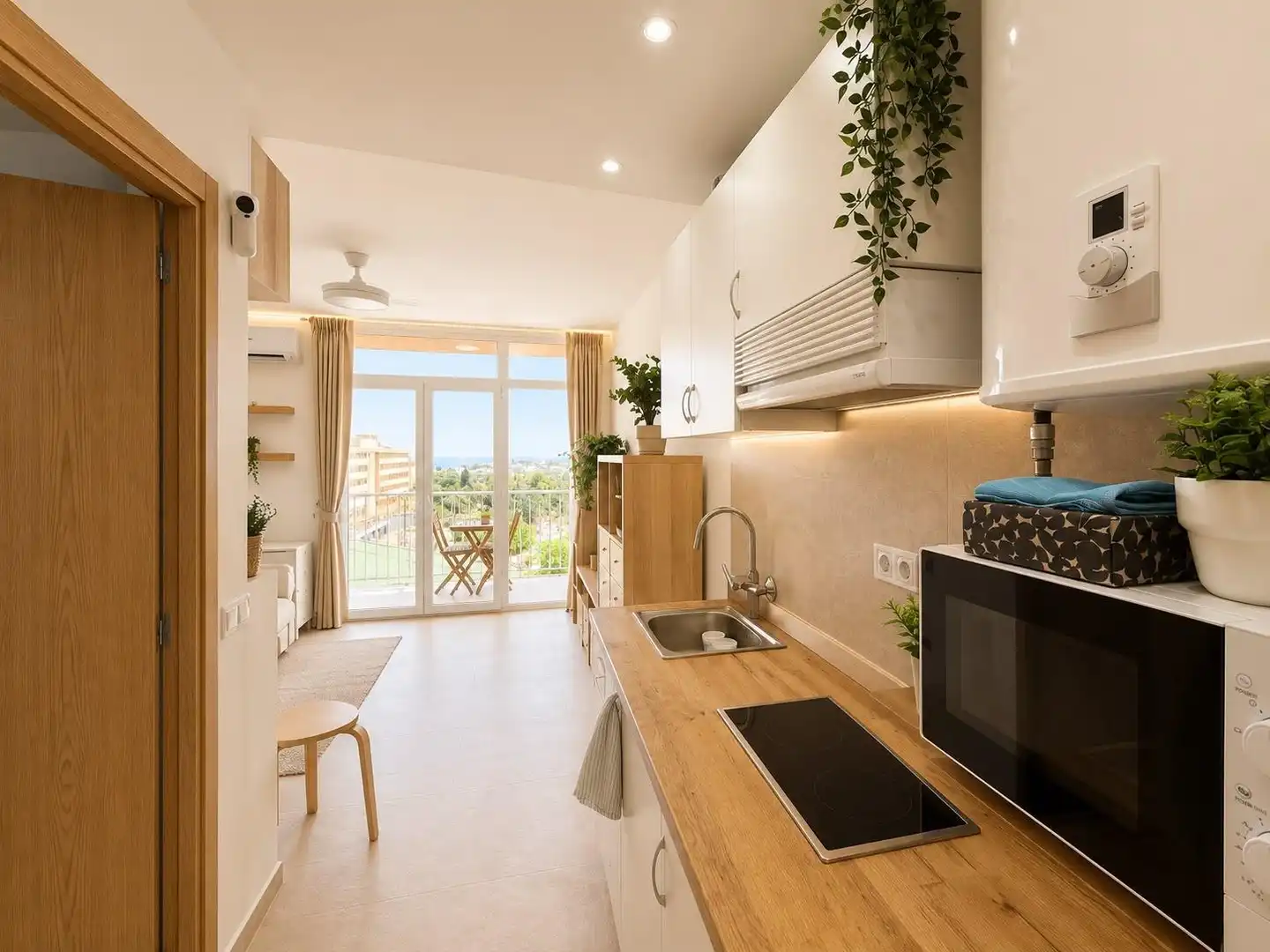 Studio mit Terrasse zur Miete in Carrer SA MOLA, imagen 3