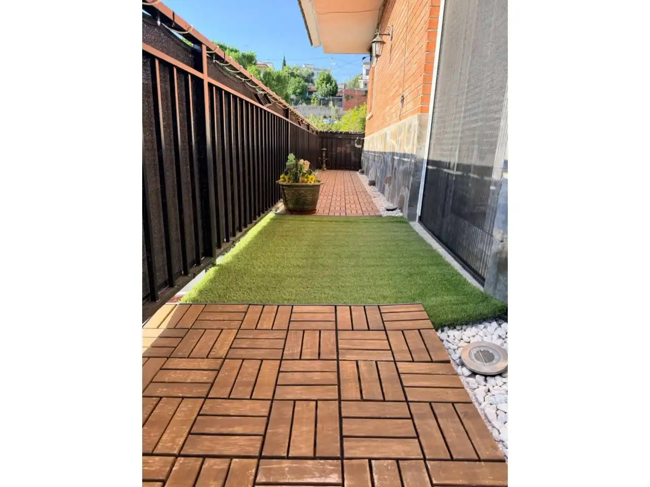 Terrace of Houses for sale in Rubí  with Heating, Terrace and Swimming Pool