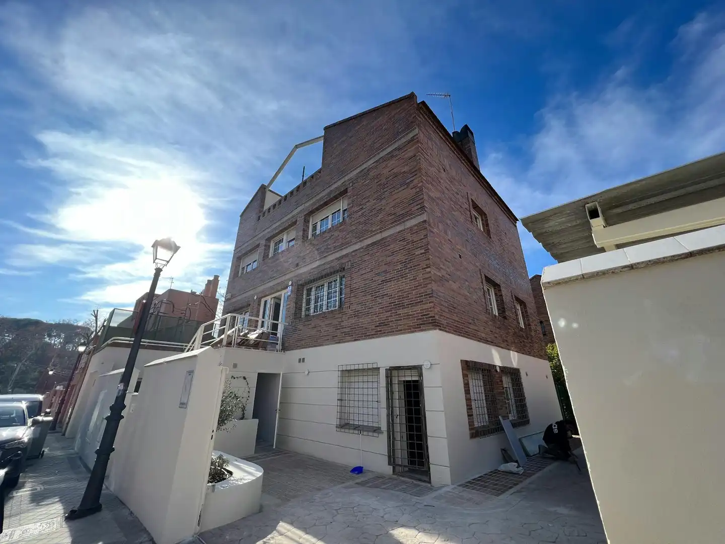 Exterior view of Houses for rent in Madrid  with Air Conditioner, Heating and Private garden