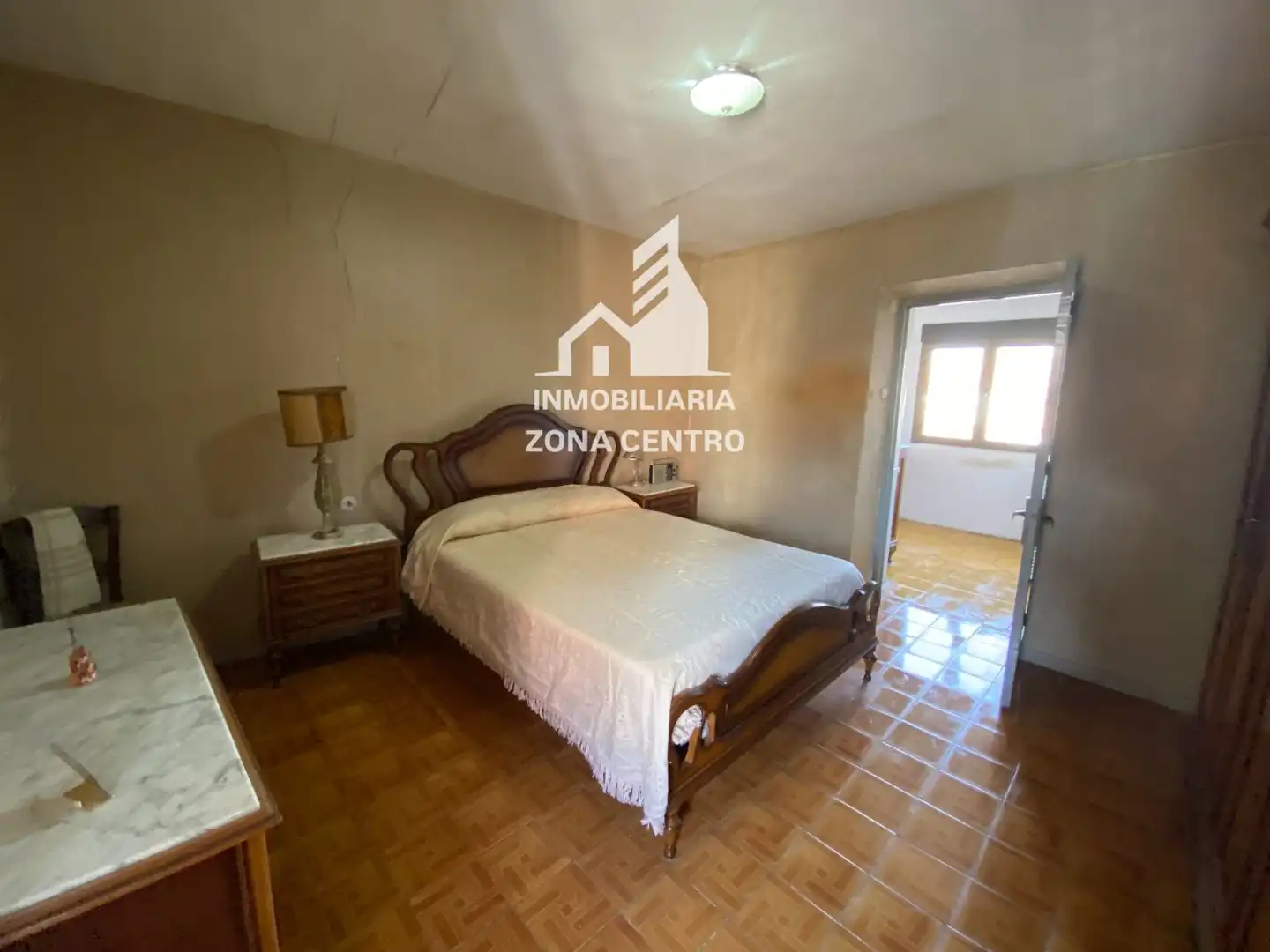 Habitación de Casa adosada en venta en Baltanás con Calefacción, Jardín privado y Amueblado