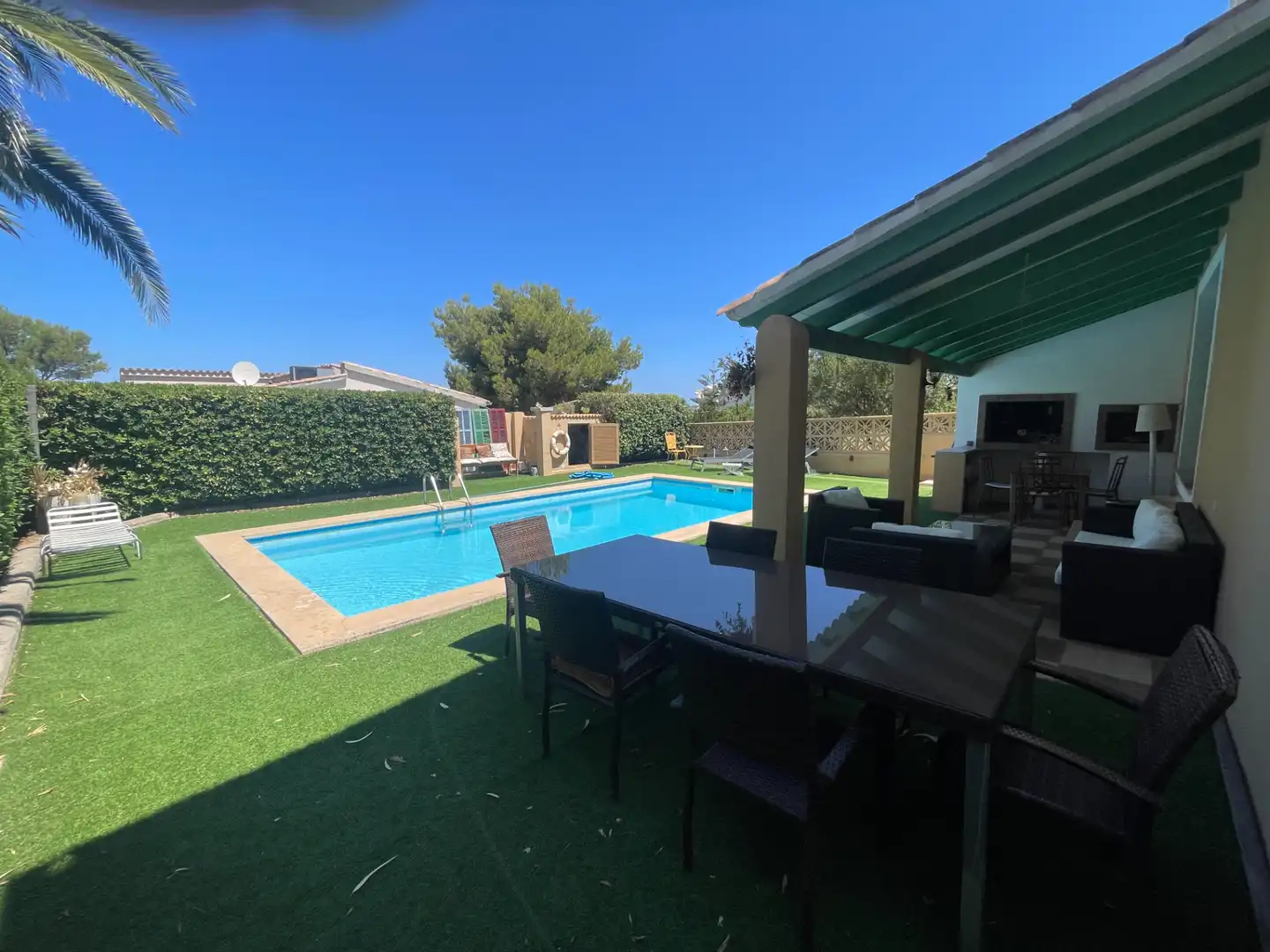 Piscina de Casa o chalet de alquiler en Artà con Aire acondicionado, Calefacción y Jardín privado