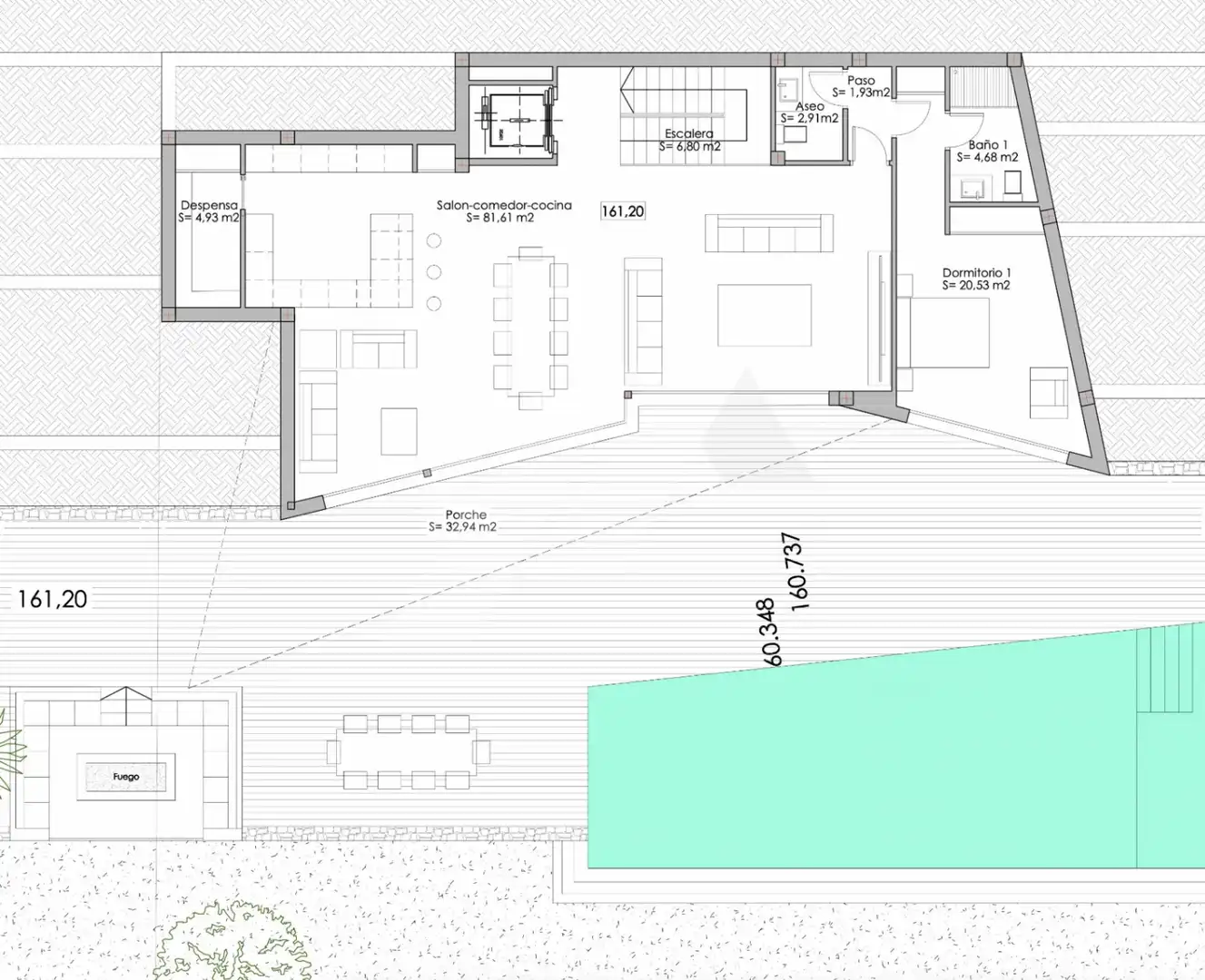 Chalet con terraza en venta en La Fustera, imagen 4