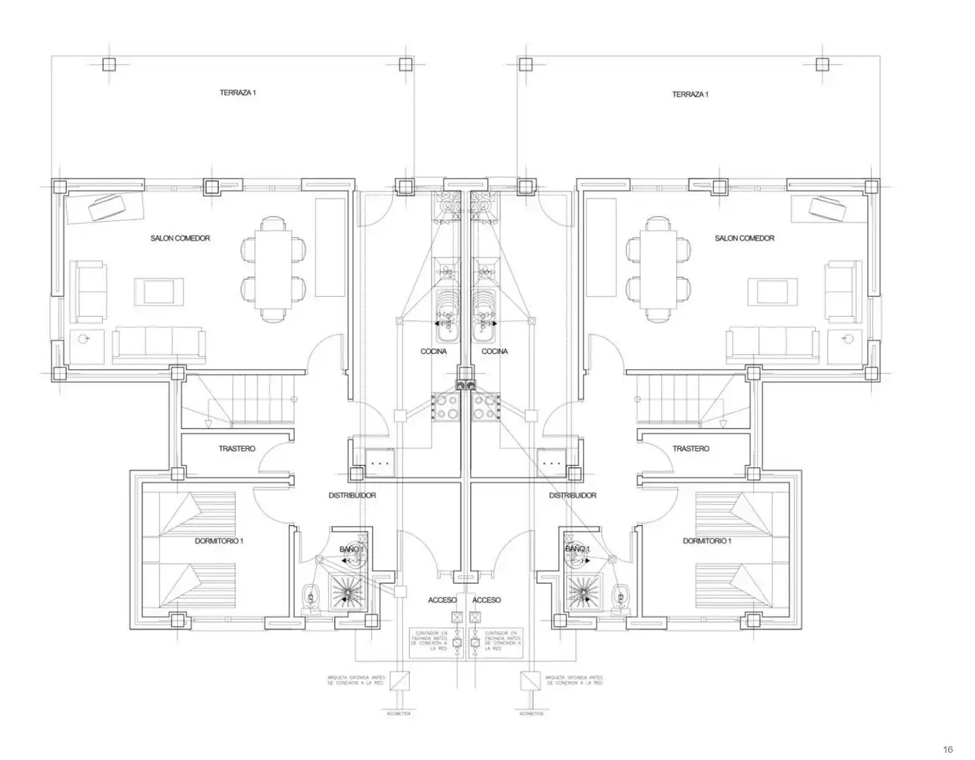 Casa a schiera con terrazza in vendita a Montserrat, imagen 14