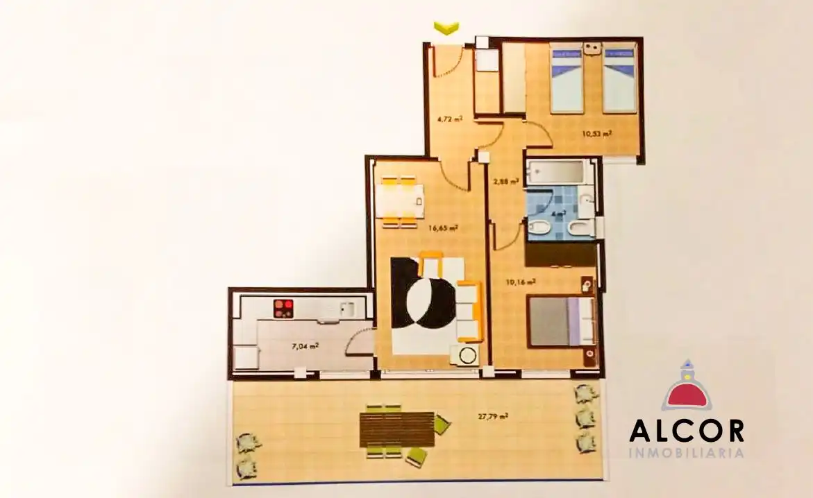 Attique avec ascenseur à vendre à San Blas, imagen 8