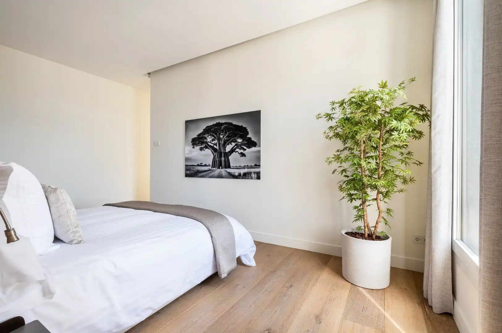 Bedroom of Attic for rent in Madrid  with Air Conditioner, Heating and Terrace