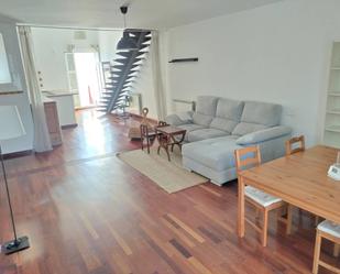 Living room of Attic for sale in Sabadell  with Heating, Parquet flooring and Terrace