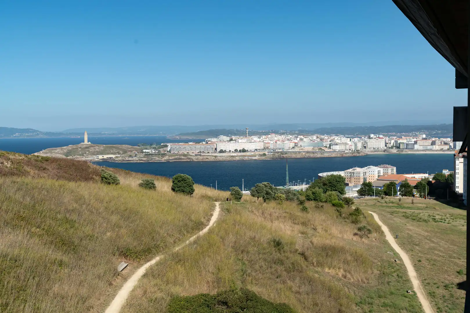 Exterior view of Duplexes for sale in A Coruña Capital   with Heating and Parquet flooring