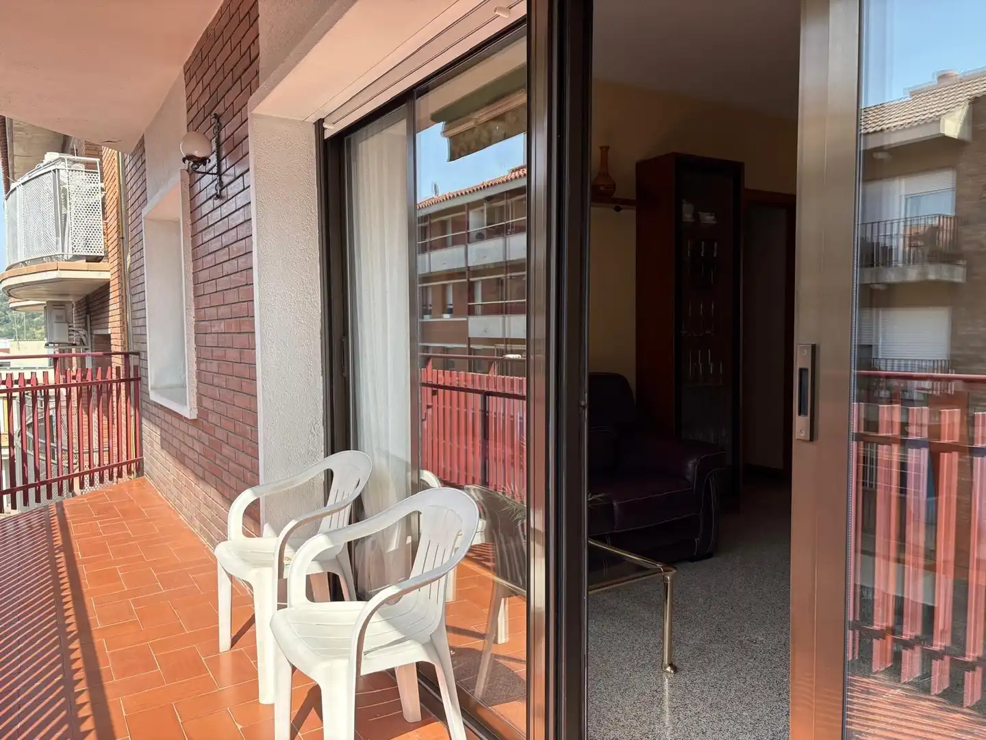 Balcony of Flat for sale in Granollers  with Air Conditioner, Heating and Furnished