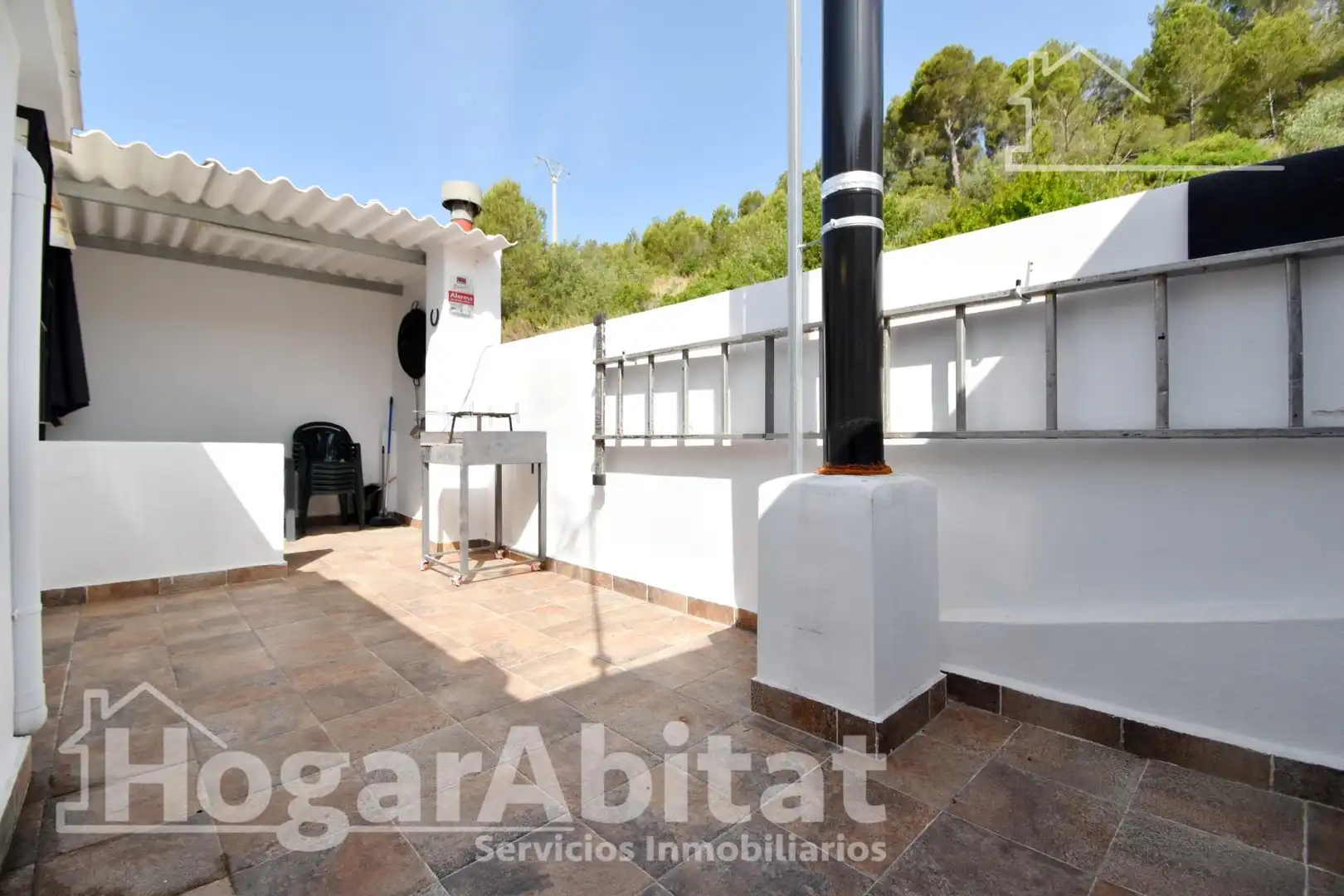 Garden of Houses for sale in Tavernes de la Valldigna  with Air Conditioner and Terrace