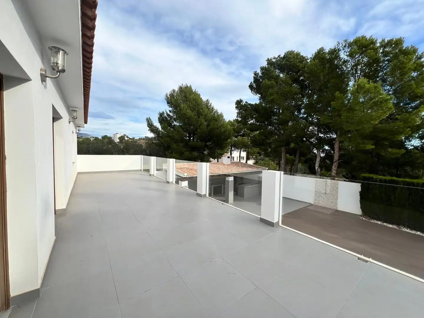 Terrassa de Casa o xalet en venda en La Nucia amb Jardí privat, Terrassa i Piscina
