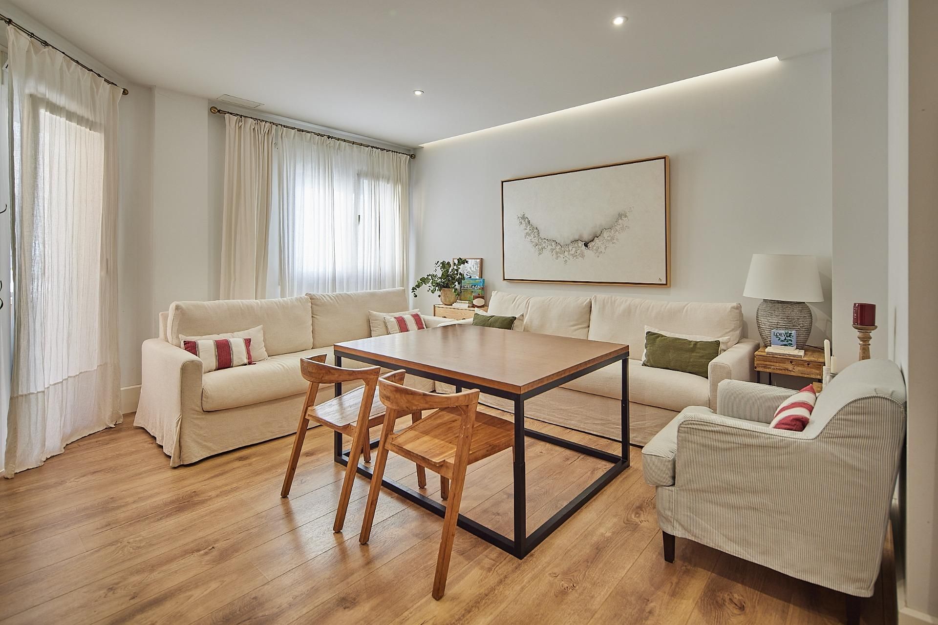Living room of Flat for sale in  Cádiz Capital  with Air Conditioner, Heating and Balcony