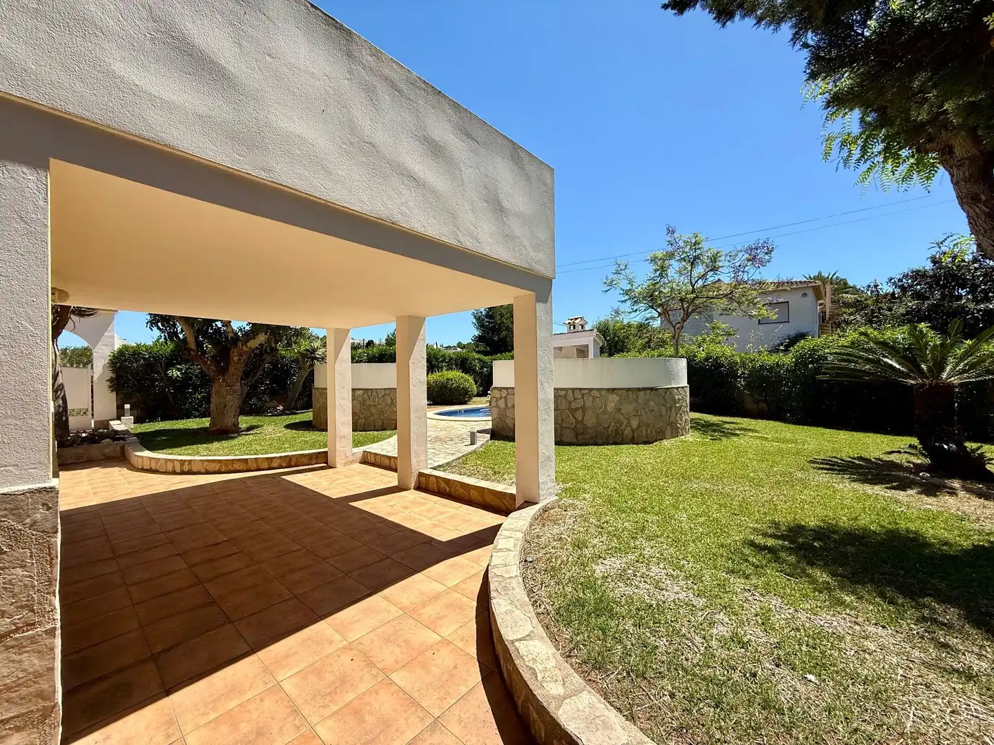 Garden of Houses for sale in Dénia  with Air Conditioner, Heating and Private garden