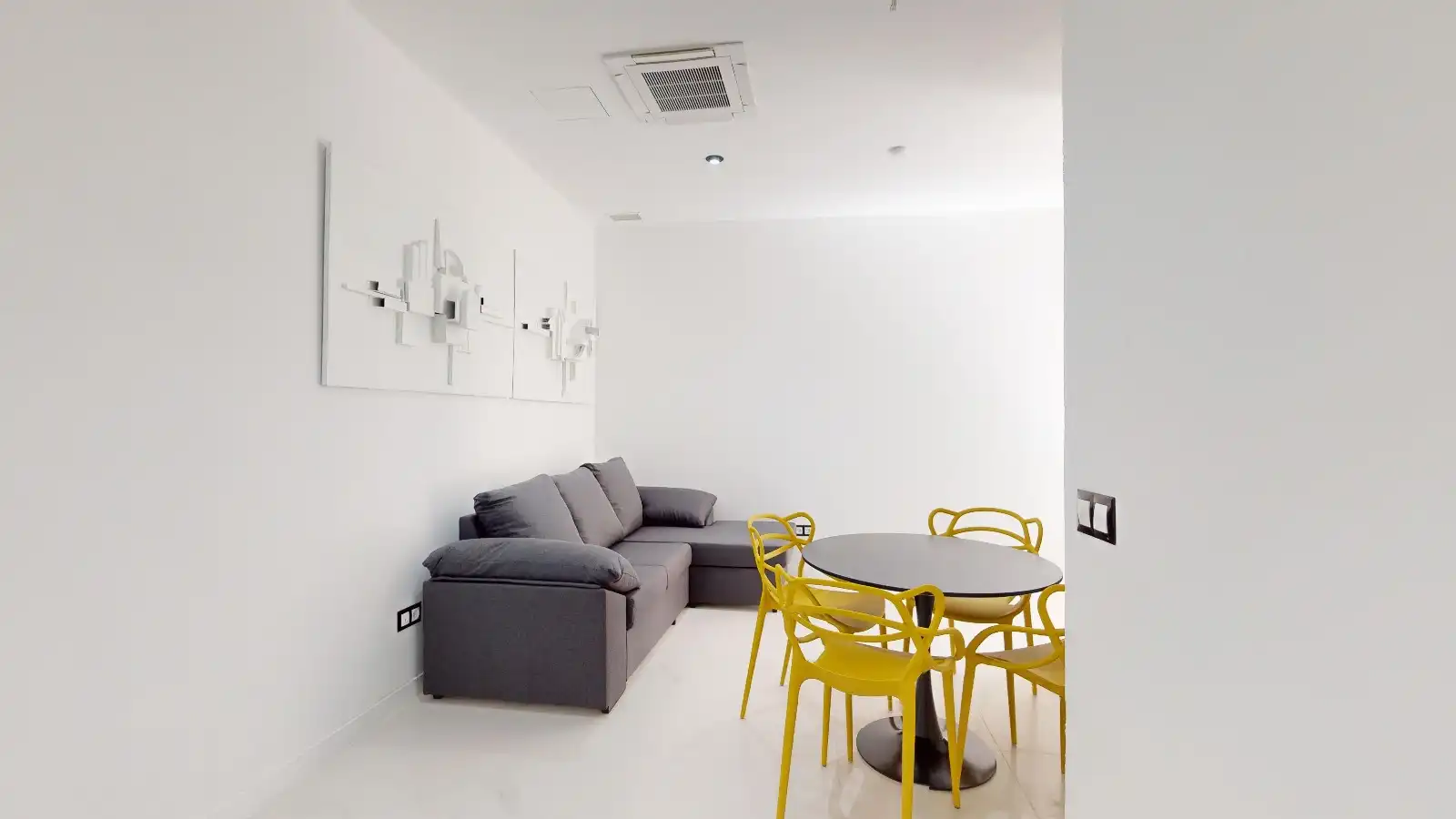 Sala de estar de Apartamento en venta en Algarrobo con Aire acondicionado