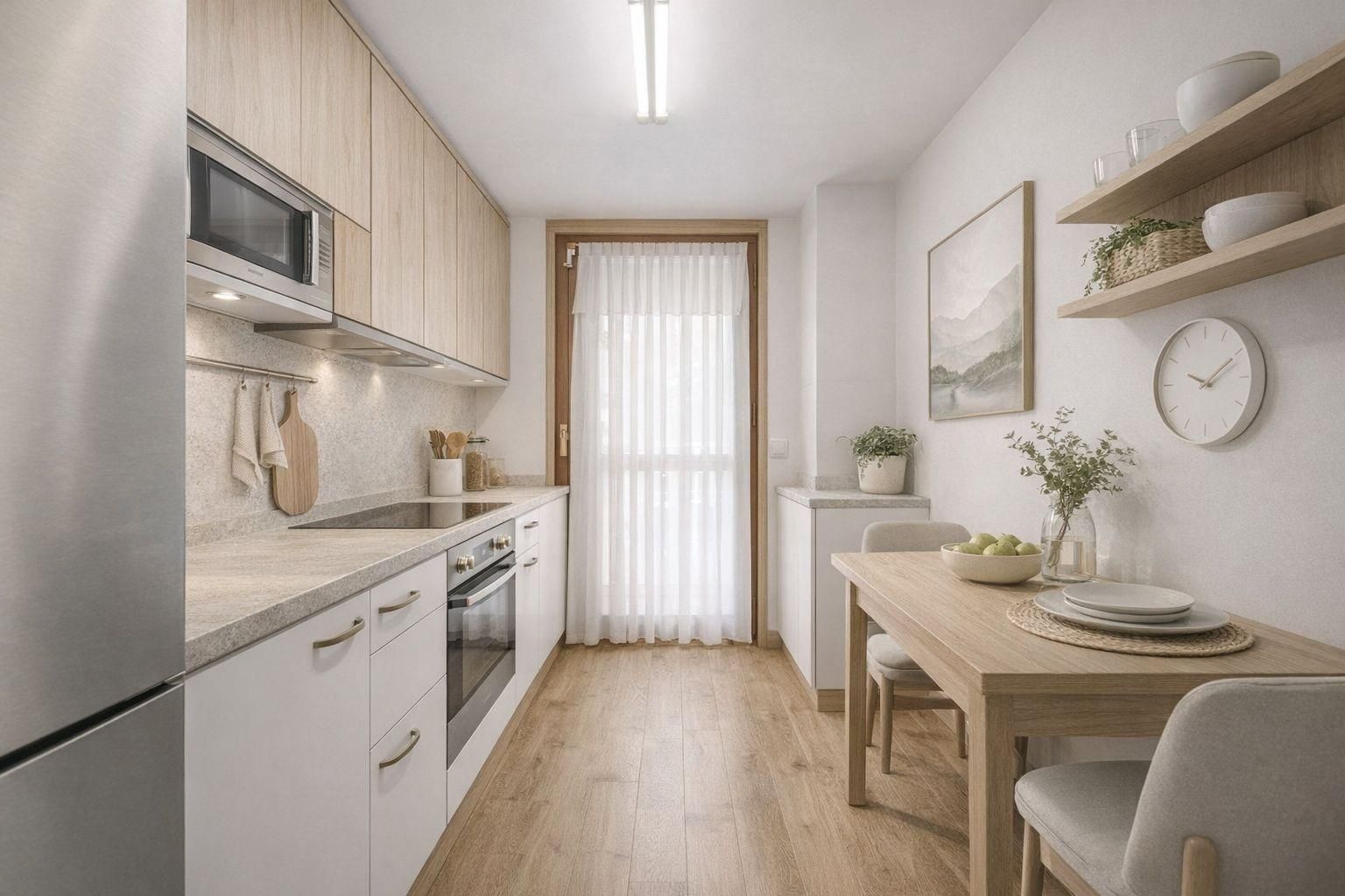 Kitchen of Flat for sale in Barakaldo   with Heating, Storage room and Furnished