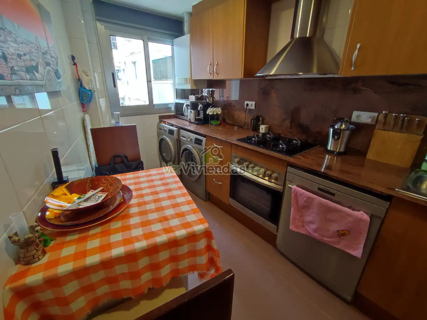 Cocina de Piso en venta en Barcelona con Aire acondicionado, Calefacción y Parquet