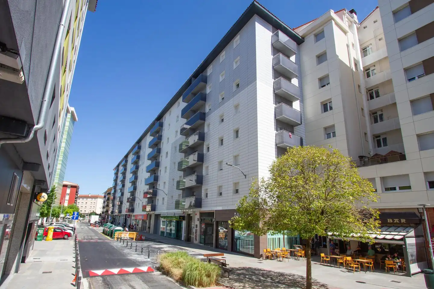 Vista exterior de Ático en venta en Ansoáin / Antsoain con Calefacción, Terraza y Amueblado