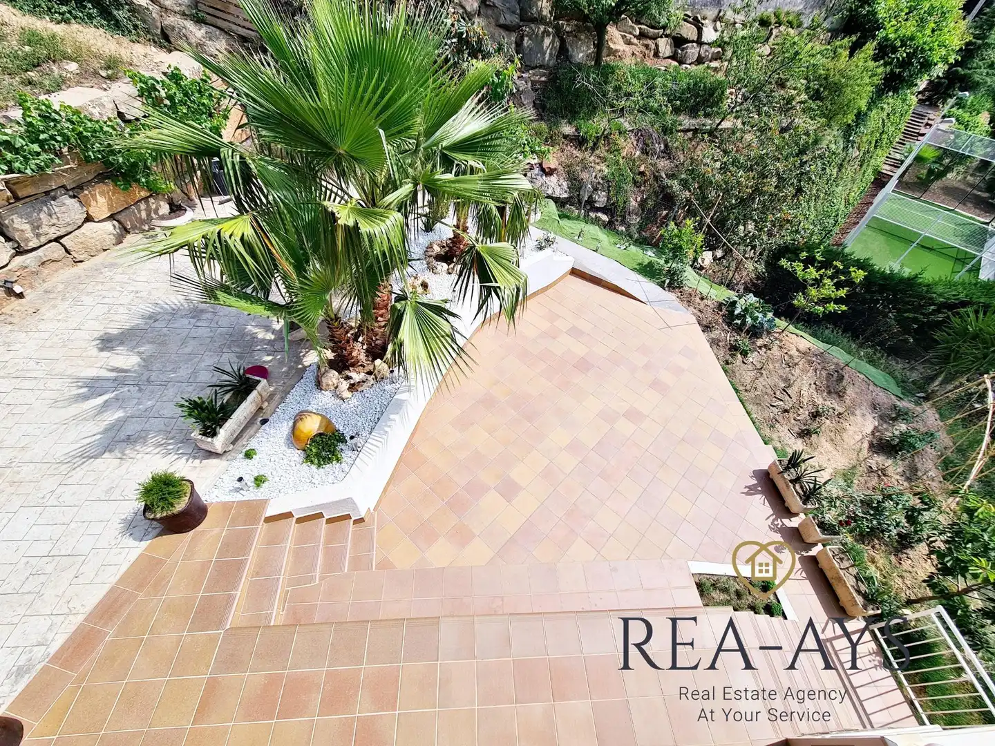 Terraza de Casa o chalet en venta en Cervelló con Aire acondicionado, Calefacción y Jardín privado