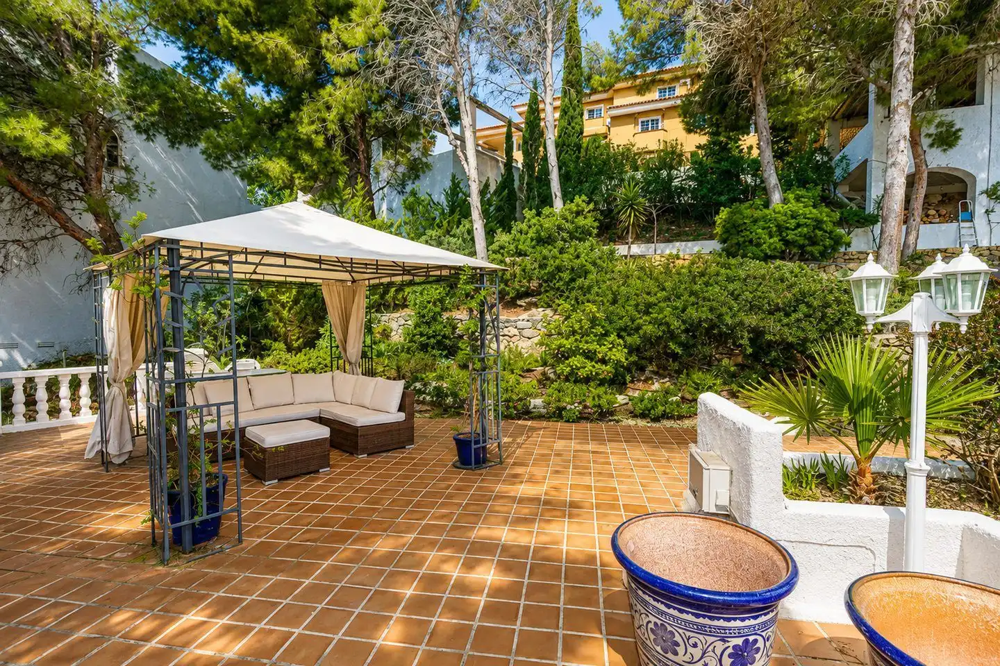 Terrassa de Casa o xalet de lloguer en Altea amb Aire condicionat, Calefacció i Jardí privat