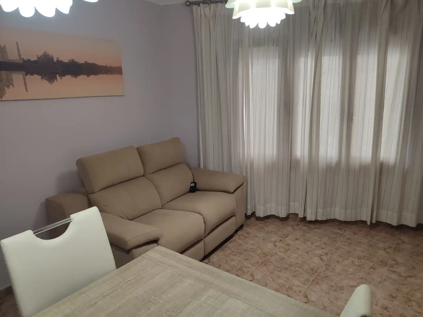 Sala de estar de Casa o chalet en venta en Riudecols con Calefacción, Terraza y Amueblado