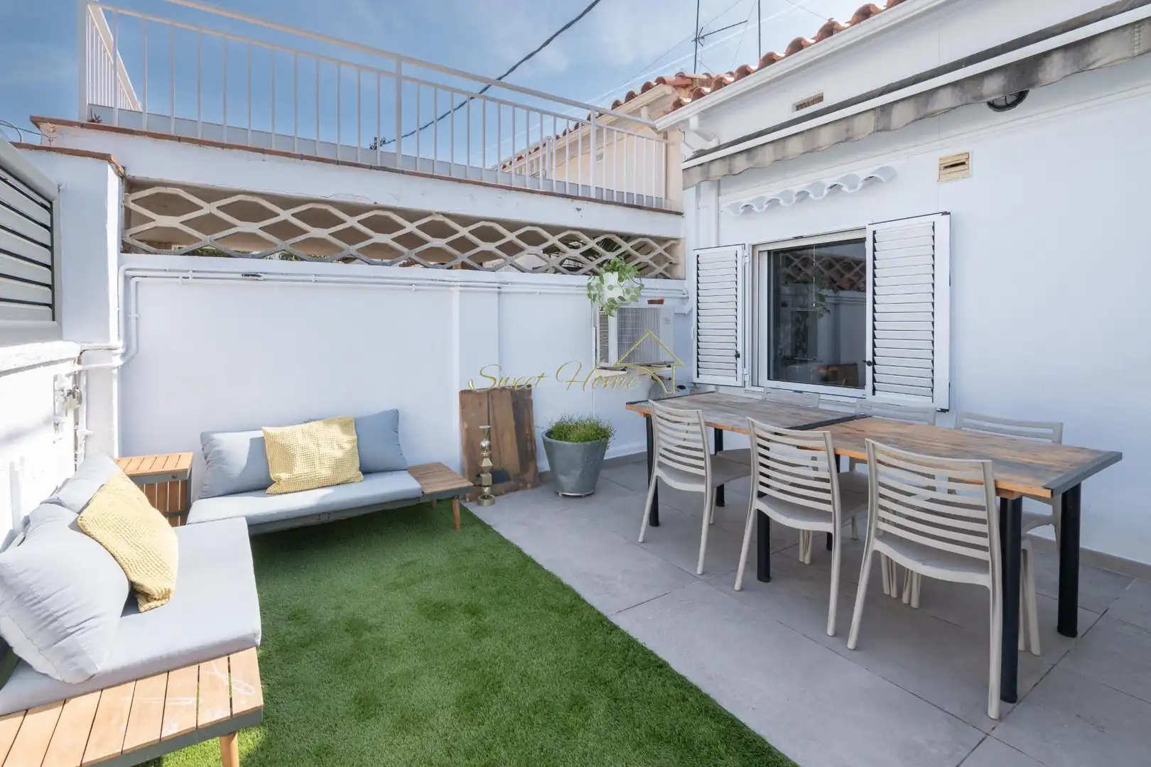 Terraza de Casa o chalet en venta en El Masnou con Aire acondicionado, Calefacción y Jardín privado