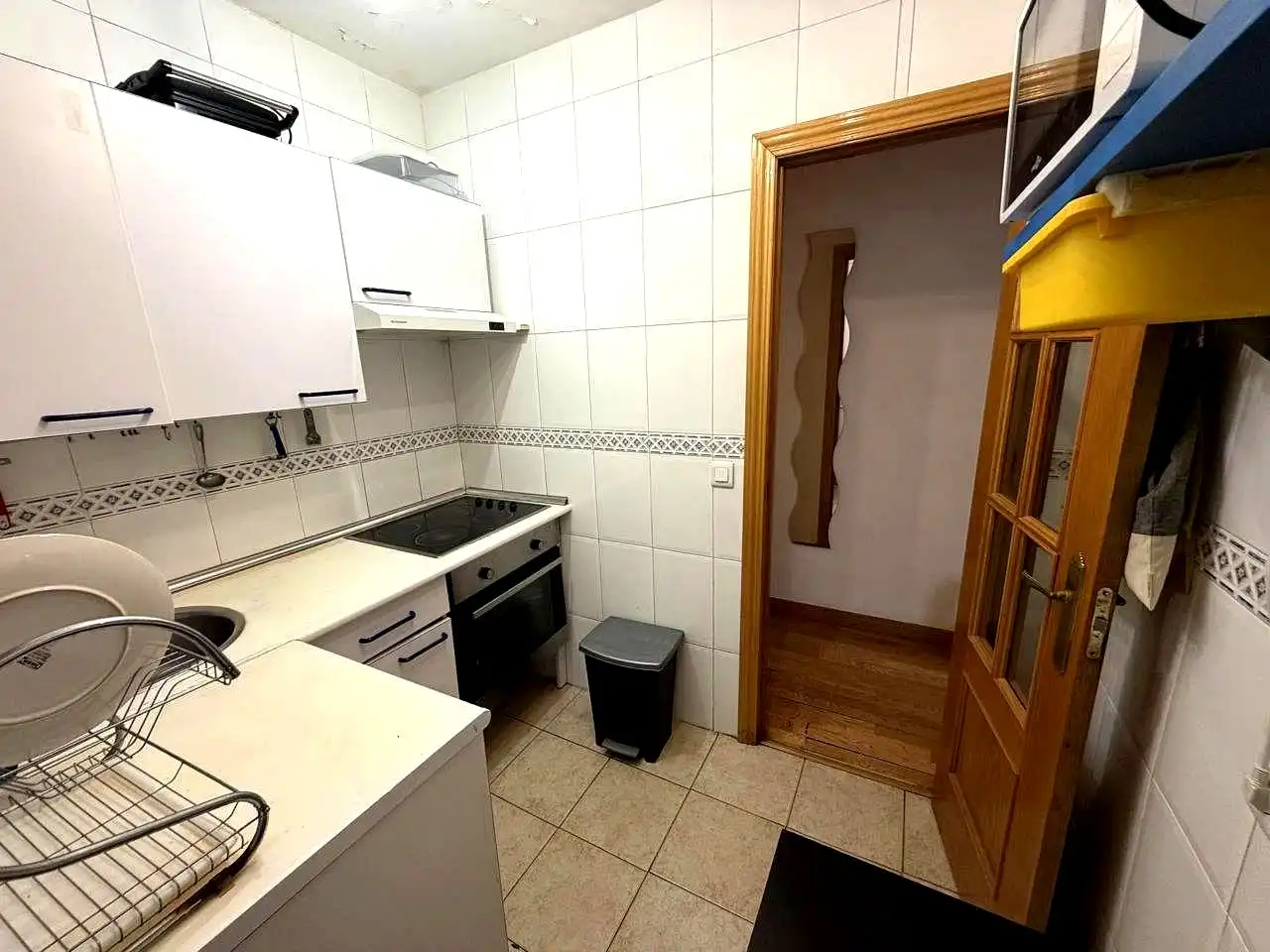 Cocina de Piso de alquiler en Madrid con Aire acondicionado, Calefacción y Parquet