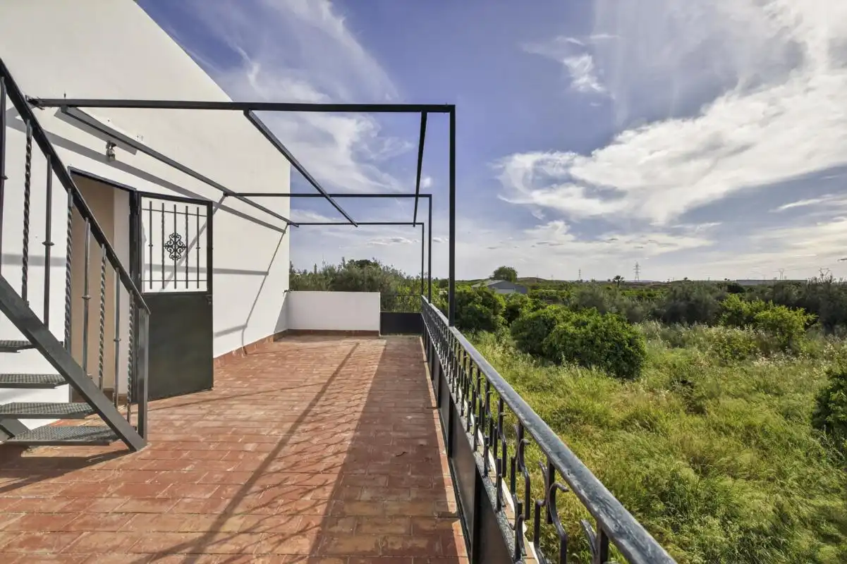 Terraza de Finca rústica en venta en La Rinconada con Calefacción, Jardín privado y Terraza