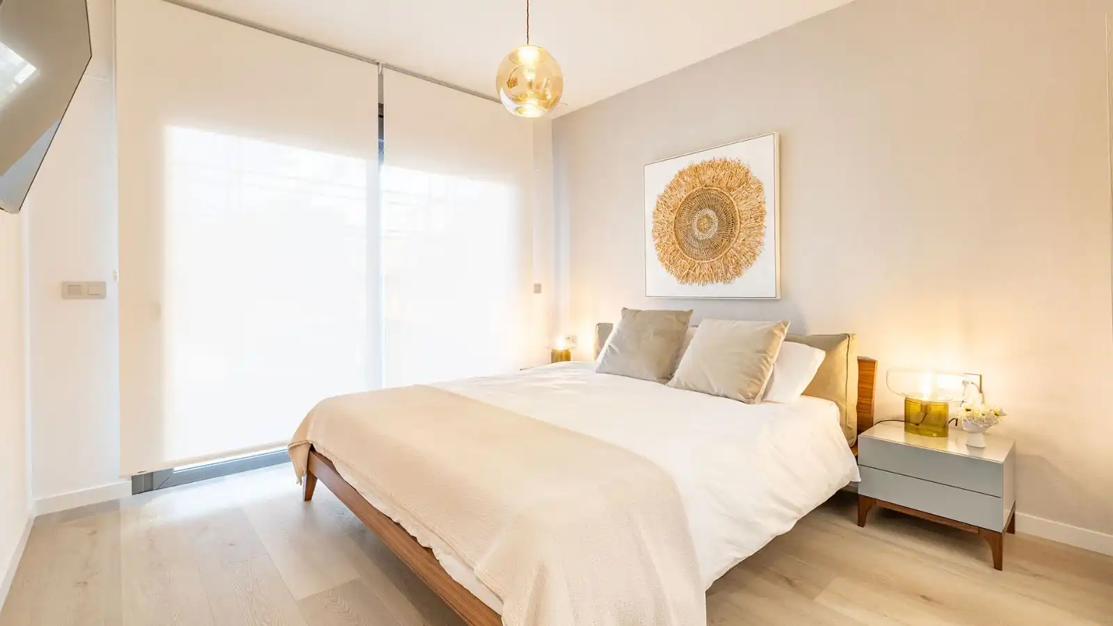 Dormitori de Apartament en venda en Ses Salines amb Aire condicionat, Calefacció i Jardí privat