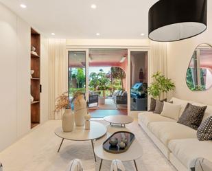 Living room of Planta baja for sale in Estepona  with Air Conditioner, Terrace and Storage room