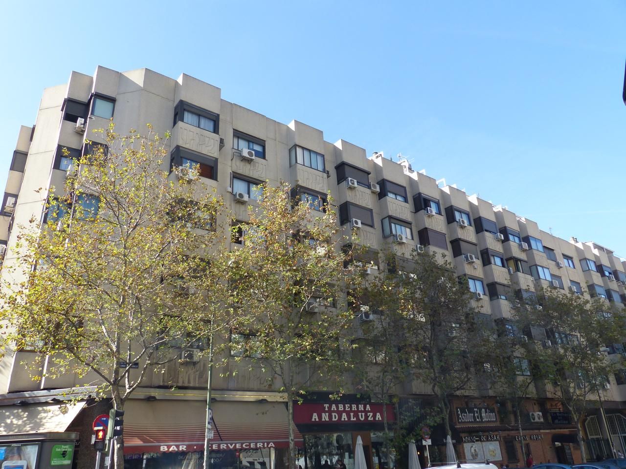 Exterior view of Attic for sale in  Madrid Capital  with Air Conditioner and Furnished