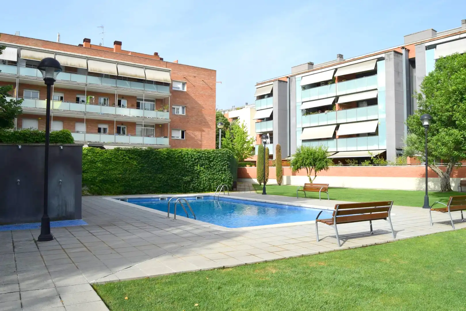 Piscina de Piso en venta en Sant Cugat del Vallès con Aire acondicionado, Calefacción y Parquet