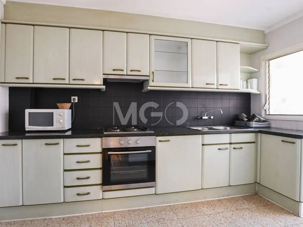Kitchen of Flat for sale in Vic  with Heating, Furnished and Balcony