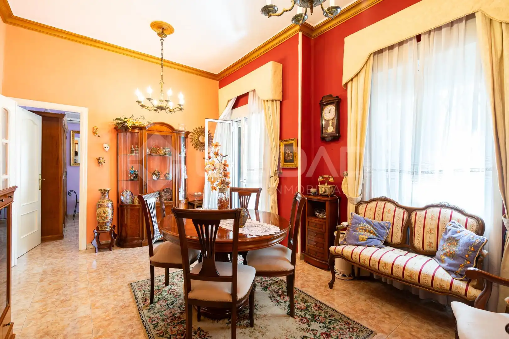 Dining room of Flat for sale in Sevilla  with Air Conditioner, Storage room and Balcony