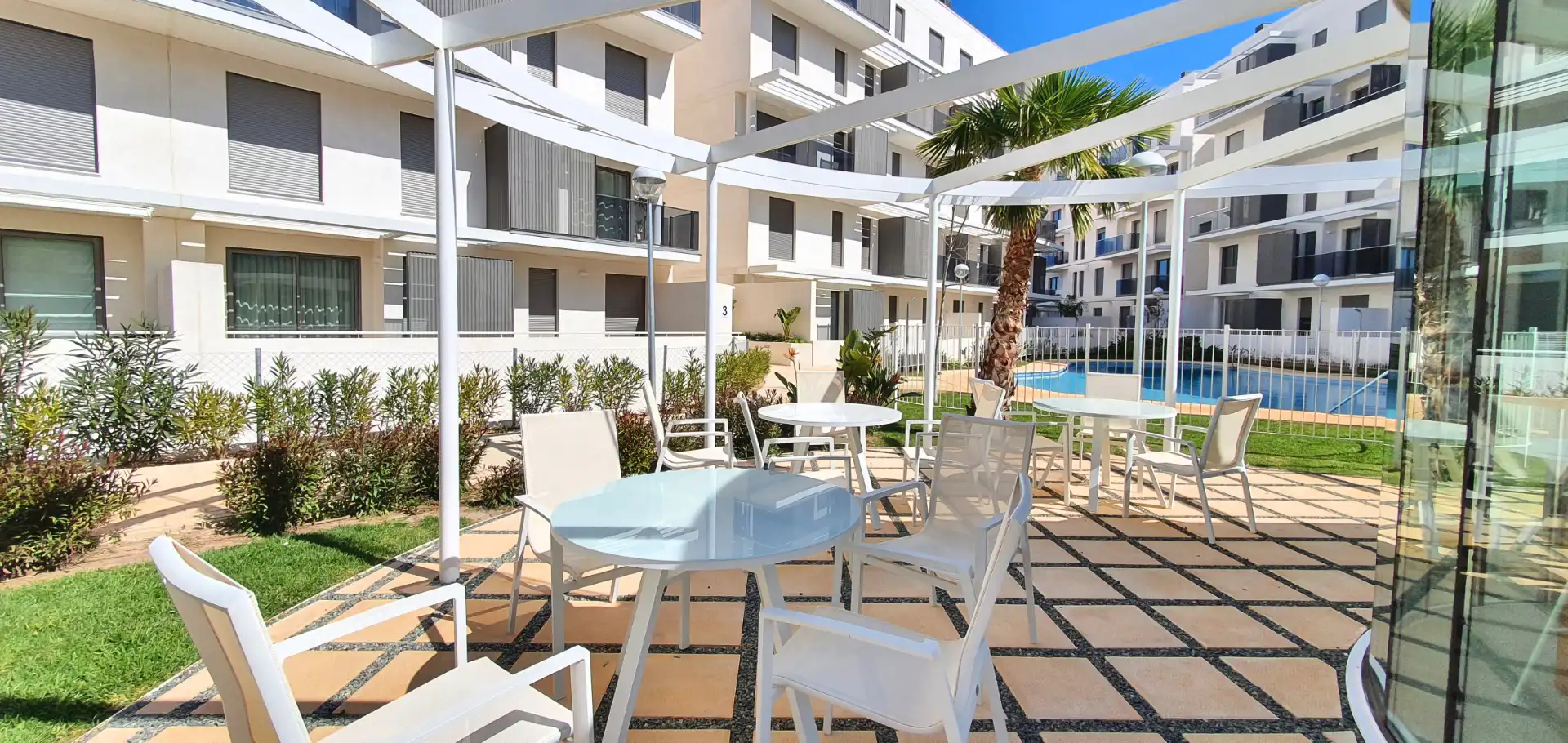 Terrace of Apartments for rent in Dénia  with Air Conditioner, Heating and Terrace