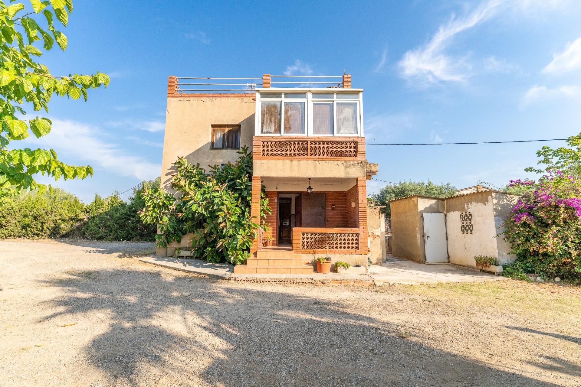 Vista exterior de Finca rústica en venta en Reus con Calefacción, Jardín privado y Terraza
