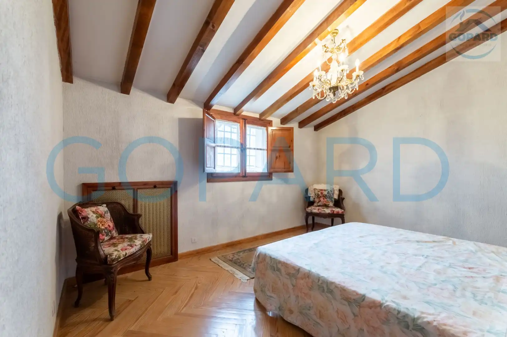 Bedroom of Houses for sale in Toledo  with Heating, Private garden and Terrace
