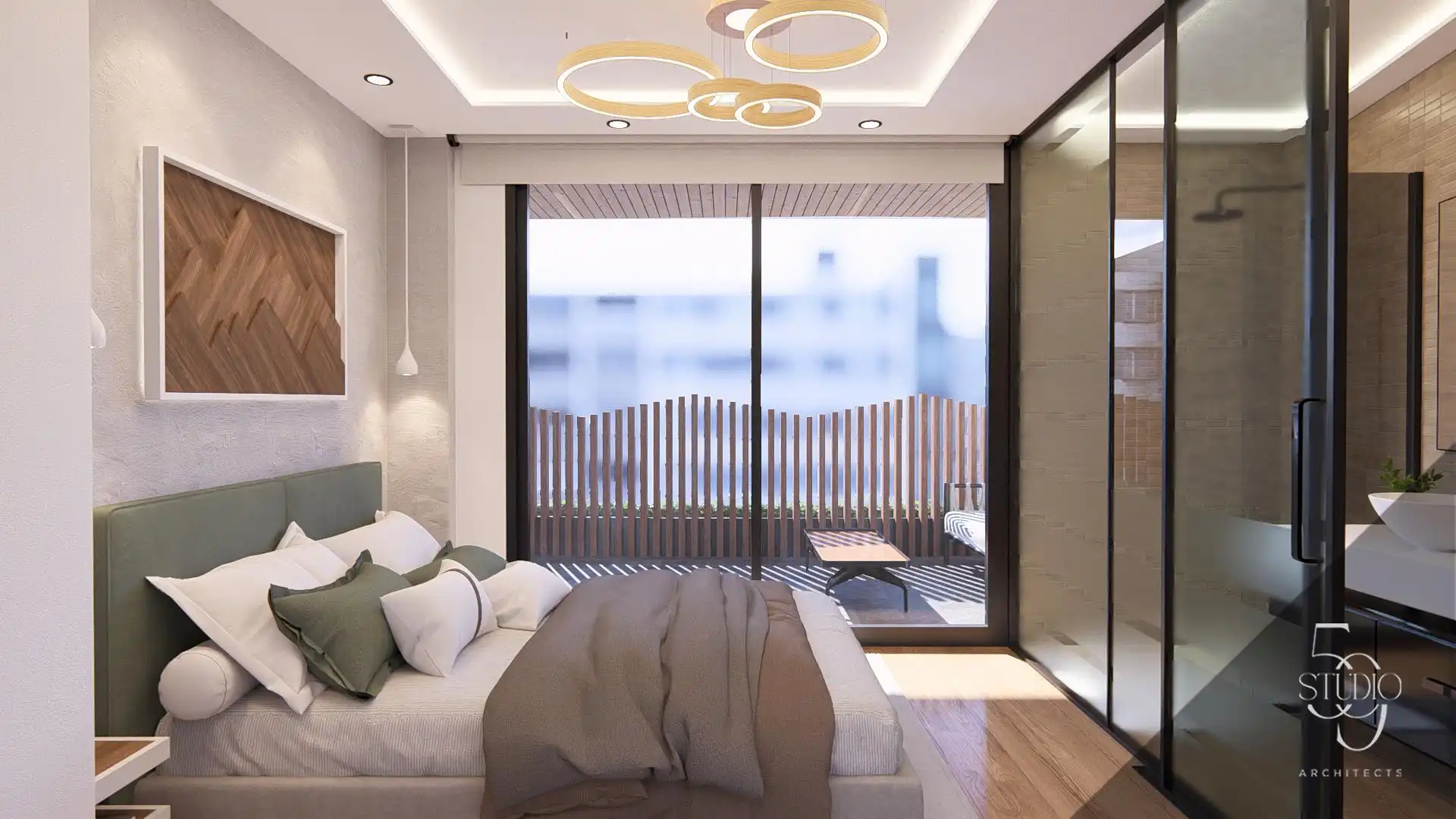 Habitación de Apartamento en venta en Fuengirola con Aire acondicionado, Calefacción y Balcón